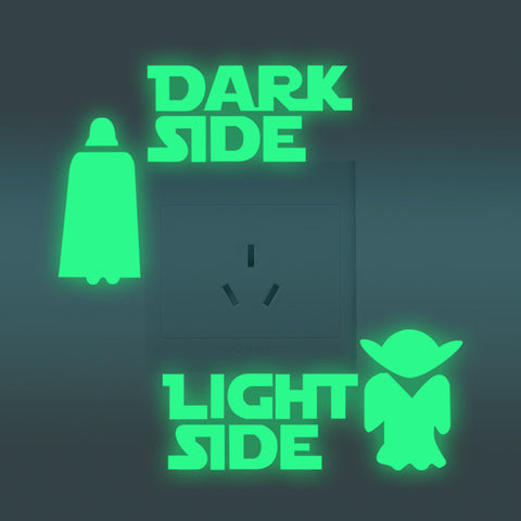 STAR WARS GLOWING STICKERS