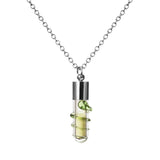 GLOWING LONG WISH BOTTLE PENDANT - 5 COLORS AVAILABLE