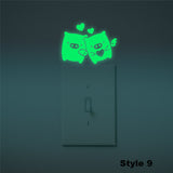 CUTE GLOWING STICKERS - WE HAVE 17 STYLES