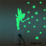 CUTE GLOWING STICKERS - WE HAVE 17 STYLES