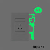 CUTE GLOWING STICKERS - WE HAVE 17 STYLES