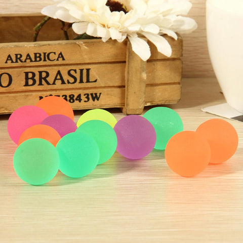 CUTE GLOWING BOUNCING BALLS - 10PIECES / LOT