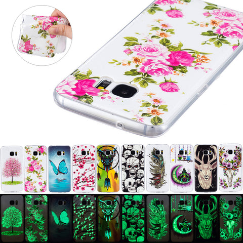 GLOWING CUTE SAMSUNG CASE - AVAILABLE IN 12 STYLES