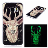 GLOWING CUTE SAMSUNG CASE - AVAILABLE IN 12 STYLES