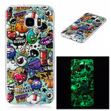 GLOWING CUTE SAMSUNG CASE - AVAILABLE IN 12 STYLES