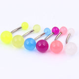 GLOWING BELLY PIERCING - WE HAVE THEM IN 6 CUTE COLORS